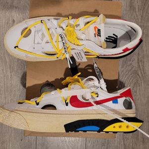 Nike x Off-White Blazer Low 'University Red'